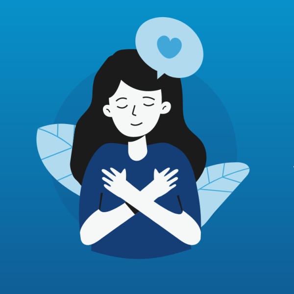 Illustration of child contemplating mental health