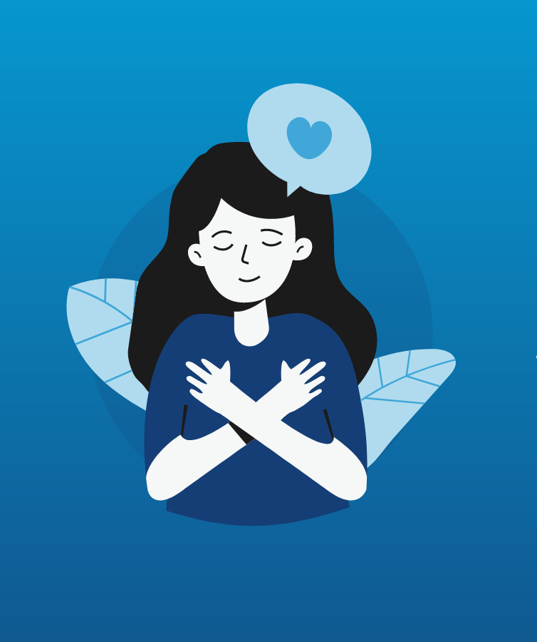 Illustration of child contemplating mental health