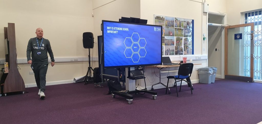 Birmingham Pupil Voice Programme event held at St Andrew’s Stadium