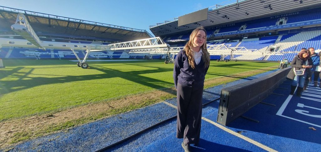 Birmingham Pupil Voice Programme event held at St Andrew’s Stadium - Amelia Mahon